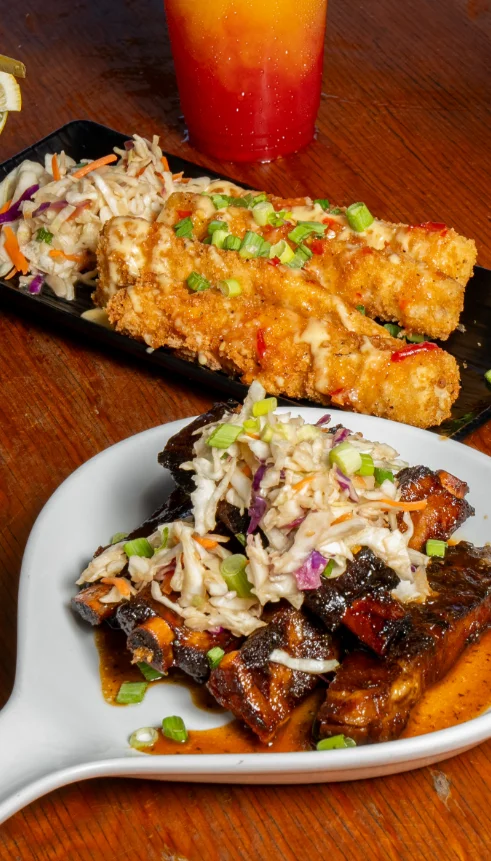 Thai Mahi Fingers & Lemongrass Ribs