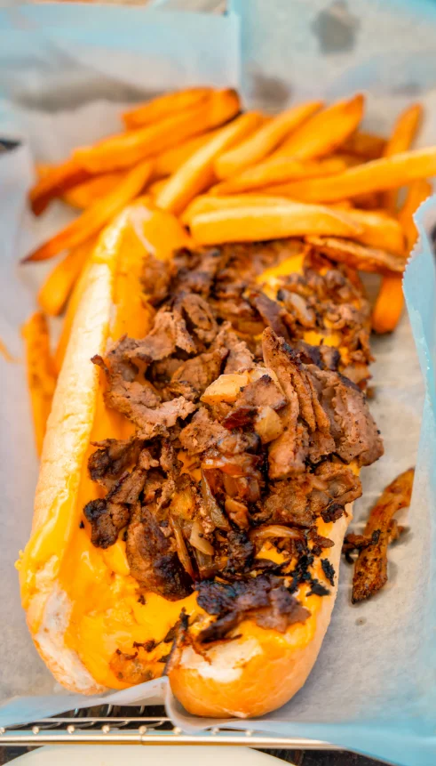 Philly Cheesesteak Sandwich