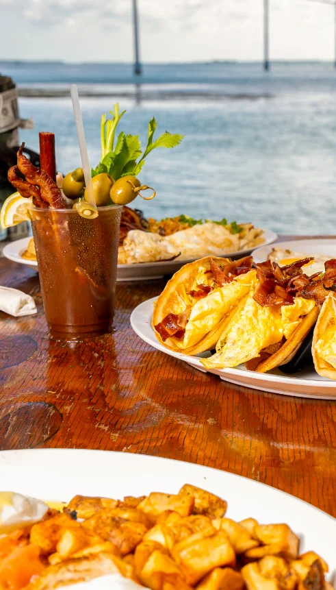 Pancake Tacos & Trailer Trash Bloody Mary