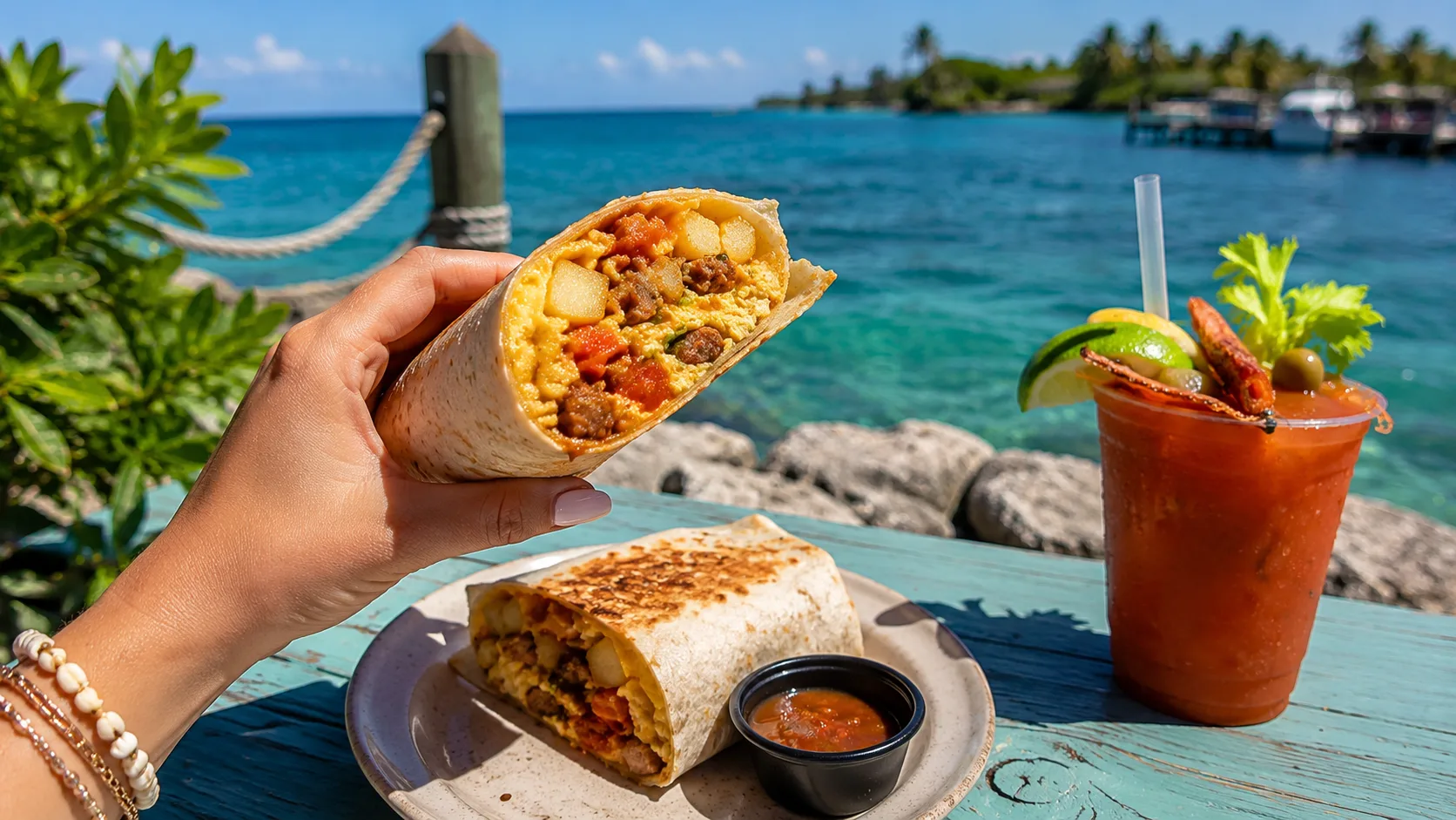 #1 Best Breakfast Burrito In Islamorada